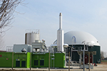 Biogas production plant from buttermilk and dairy by-products (636 kWh)