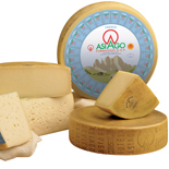Asiago DOP Prodotto della Montagna Fresco e Stagionato